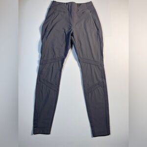 Athleta Jogging Leggings with Pockets Charcoal Grey Pants sz 6